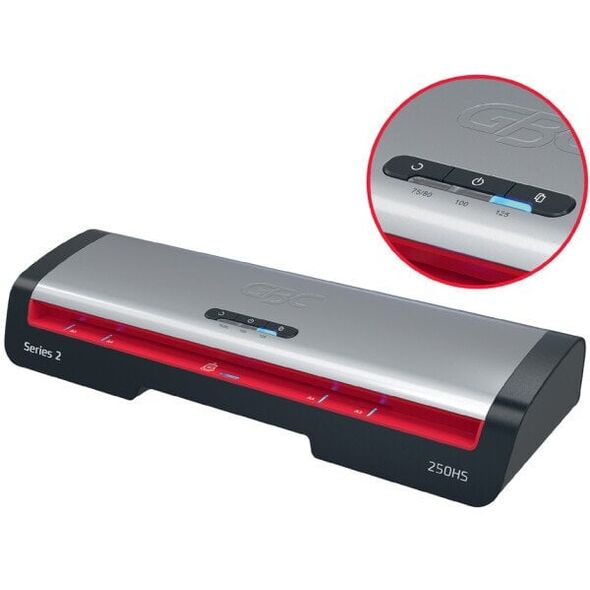 GBC 250HS Office Laminator A3, 500 mm/min, Gray/Black
