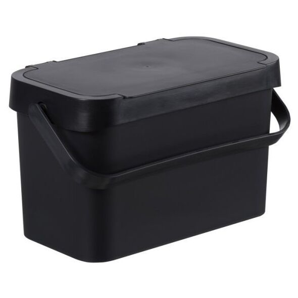 BIOWAST BIN BIOWASTE BLACK 5L