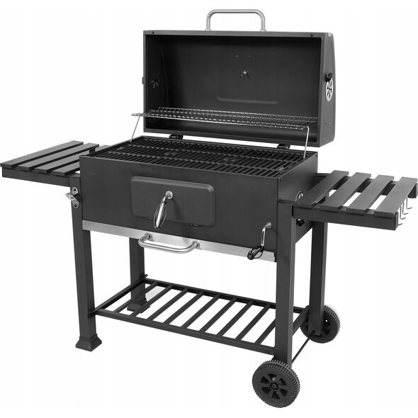 Toya LUND GRILL WĘGLOWY XXL ŻELIWNY RUSZT 78x42,5cm