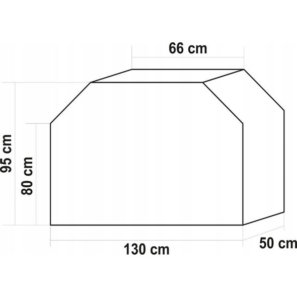 Toya LUND GRILL WĘGLOWY XXL ŻELIWNY RUSZT 78x42,5cm
