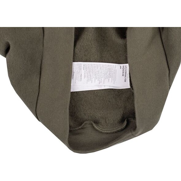 Under Armour Bluza z kapturem kangurka męska Under Armour Rival Fleece Logo HD oliwkowa 1379758 390 2XL