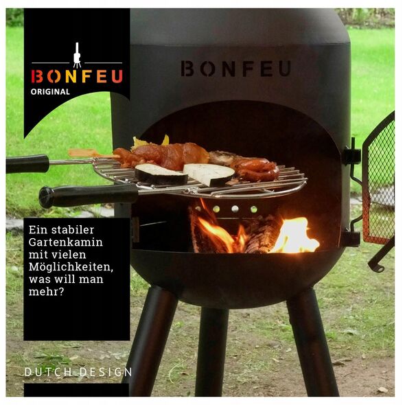 ΜΑΥΡΟ BONFEU KOMINEK OGRODOWY BONSOLO