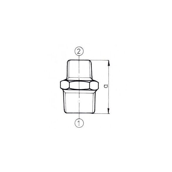Nypel czarny red.DN32xDN15  1 1/4 x 1/2