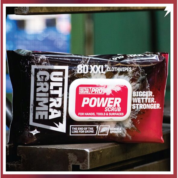 ULTRAGRIME Pro power scrub wipes - 2213220