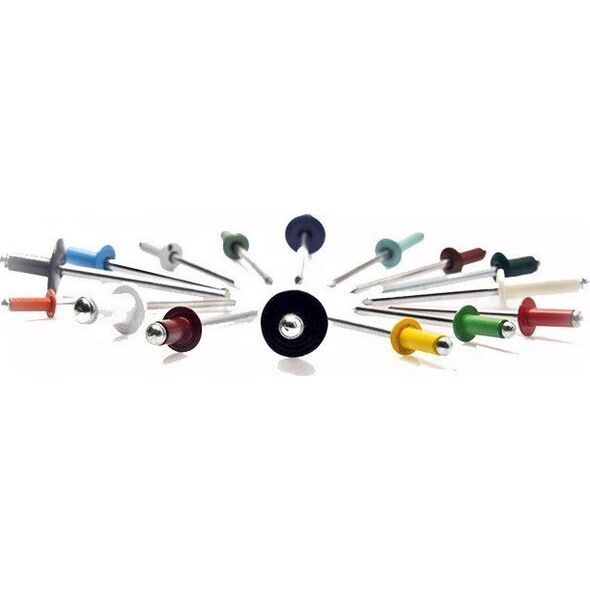 Unimet NIT ZRYWALNY ALUMINIOWO-STALOWY 4.0*12MM RAL 8014