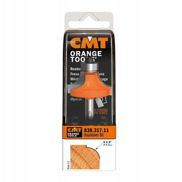 CMT FREZ HM R=8 D=28,6 I=12,7 S=6