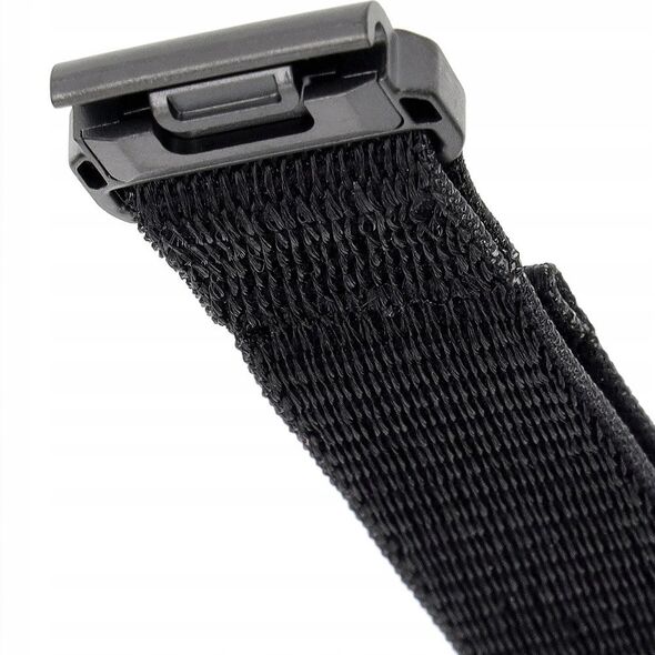 Fixed | Sporty Strap for Garmin QuickFit 22mm | 160-210 mm | Juodas | Nylon