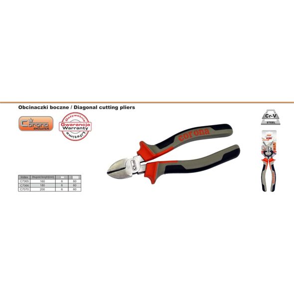 Corona Obcinaczki boczne PROFI 160mm (C7065)