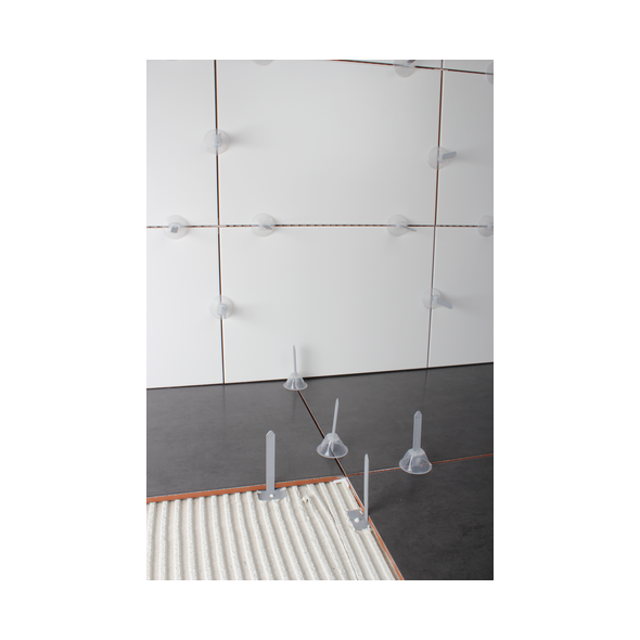 Rubi Kapturek dociskowy TILE LEVEL 100szt. (02980)