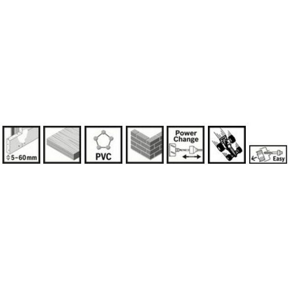 Bosch Piła otwornica Speed for Multi Construction 25mm (2608580729)