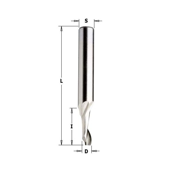 CMT Frez do aluminium HSS 10 x 80mm (188.100.51)