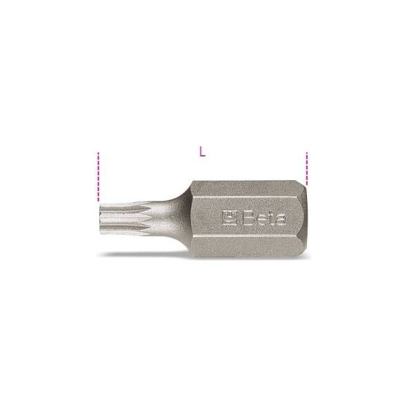 Beta Tools Końcówki wkrętakowe profil XZN M5 x 30mm (BE867XZN-5)