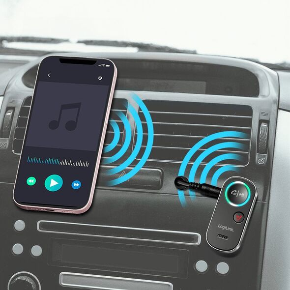 Δέκτης 3D-Ήχου Bluetooth 5.4 LogiLink μαύρος
