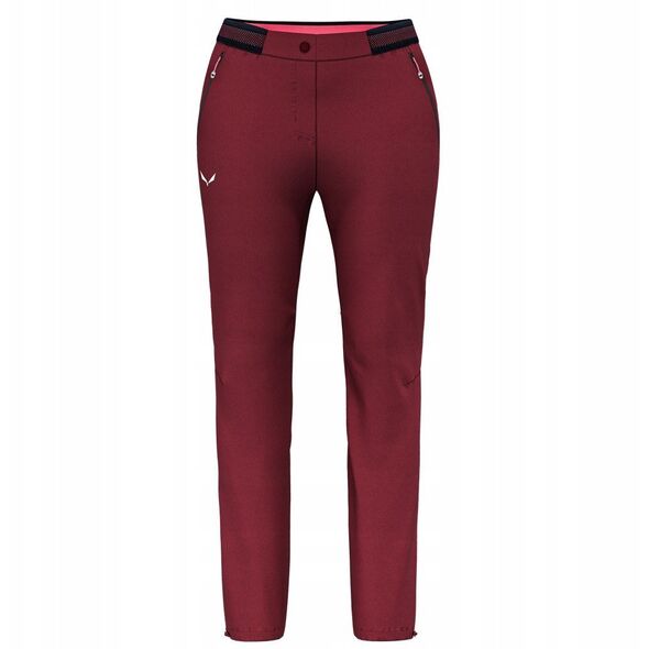 Γυναικείο παντελόνι πεζοπορίας Salewa Pedroc 2 DST Regular Pant - syrah μέγεθος: s