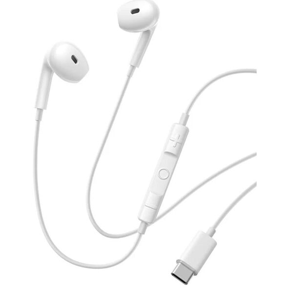 Baseus Encok CZ19 Ενσύρματα Ακουστικά Λευκό (A00182201213-00) (BASA00182201213-00) έως 12 άτοκες Δόσεις