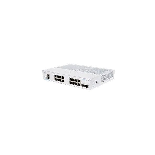 Cisco Cisco switch CBS250-16T-2G, 16xGbE RJ45, 2xSFP, fanless - REFRESH