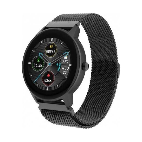 Smartwatch Forever ForeVive 2 Slim SB-325 Czarny  (ForeVive 2 Slim SB-325 czarny)