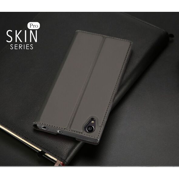 Dux Ducis Etui portfel Dux Ducis skin leather SONY XA1 złoty