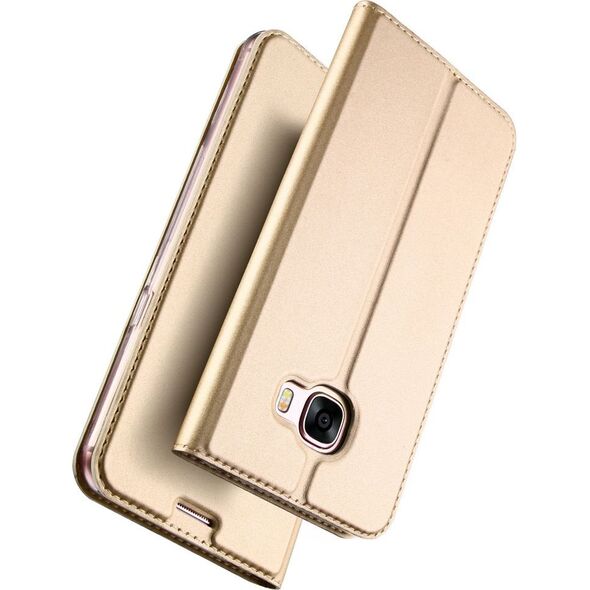 Dux Ducis Etui portfel Dux ducis skin leather NOKIA 2 złoty