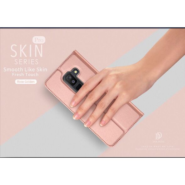 Dux Ducis Skin Leather Iphone XS MAX j. różowe