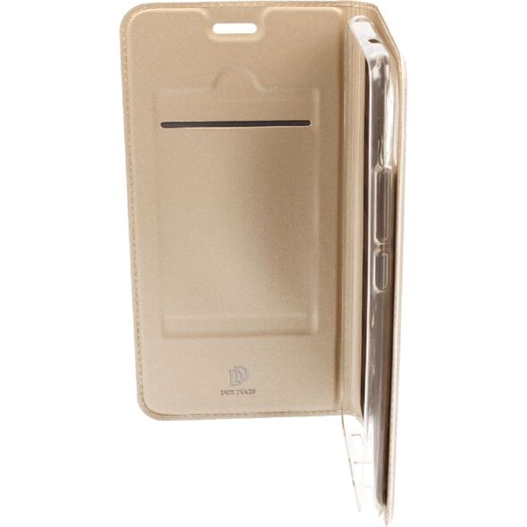 Dux Ducis Etui Dux Ducis skin leather LG Q8 złote