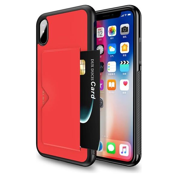 Dux Ducis Etui Dux Ducis Pocard IPHONE XS MAX czerwone
