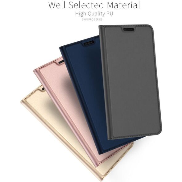Dux Ducis skin leather SAMSUNG A9 2018 granatowe