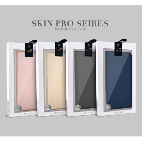 Dux Ducis skin leather SAMSUNG A9 2018 granatowe