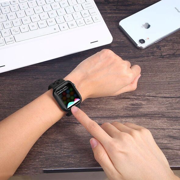Dux Ducis Etui elastyczne Plating różowe Apple Watch 4 (44mm) 2 szt.