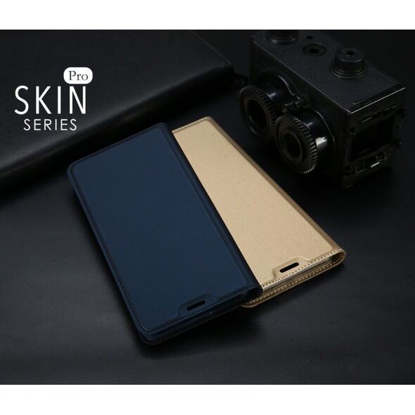 Dux Ducis Etui skin leather Galaxy A30 granatowe