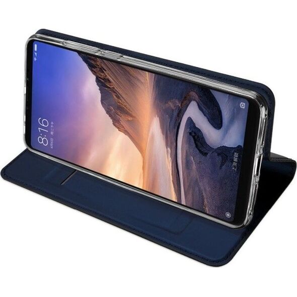 Dux Ducis Etui skin leather Galaxy A30 granatowe