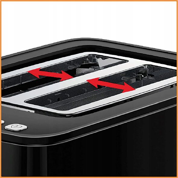 Toster Krups Krups toaster KH6418 black - Smartn Light