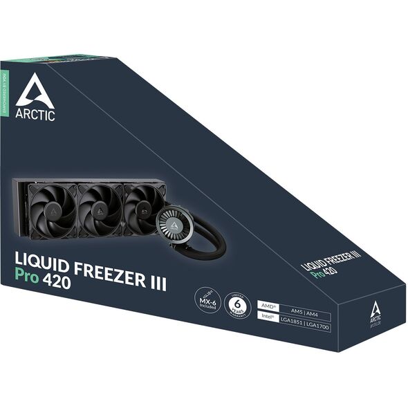 Chłodzenie wodne Arctic Liquid Freezer III Pro 420 Black (ACFRE00181A)
