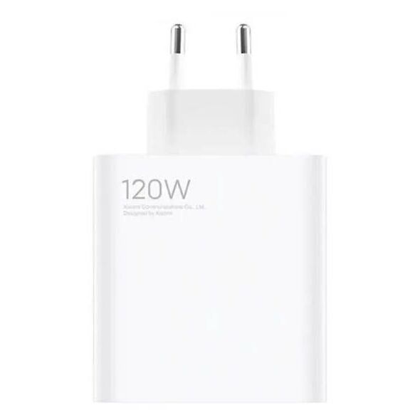 XIAOMI πρωτότυπος φορτιστής τοίχου USB A QC3.0 3A 120W MDY-13-EE λευκός bulk