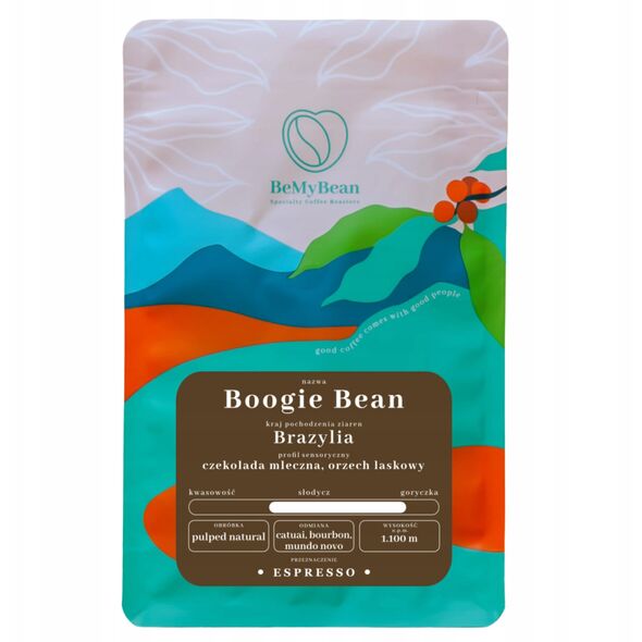 BeMyBean - kawa ziarnista Boogie Bean Espresso 250 g