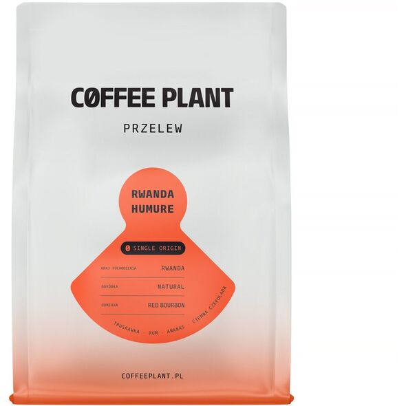 COFFEE PLANT - kawa ziarnista Rwanda Humure Natural Filter 250 g