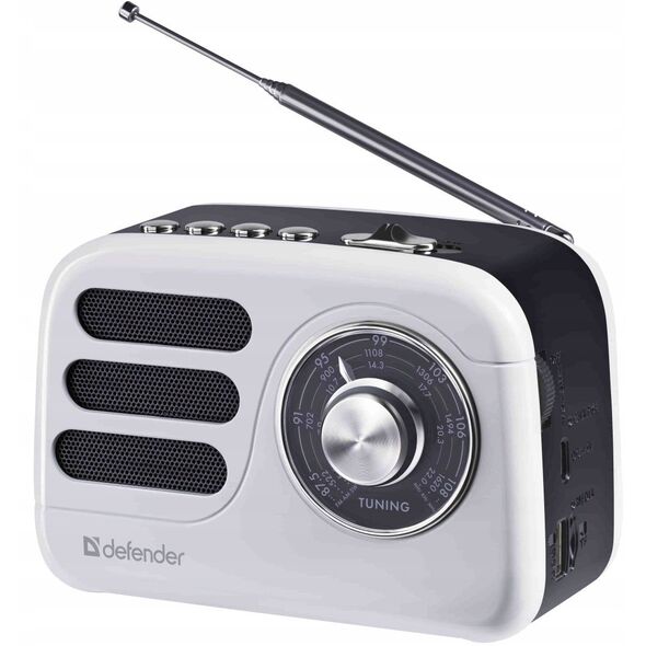 Głośnik Defender SIGNAL Radio Bluetooth 5W MP3/FM/SD/USB antena