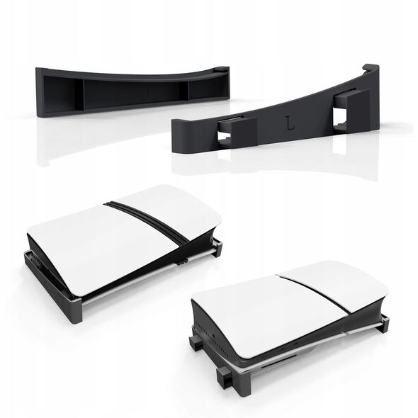 Podstawka Stojak Stand Poziomy na Konsolę Sony PlayStation 5 SLIM PS5 SLIM / JYS-P5189 / Czarny