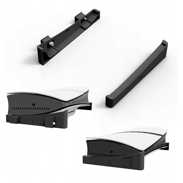 Podstawka Stojak Stand Poziomy na Konsolę Sony PlayStation 5 SLIM PS5 SLIM / JYS-P5189 / Czarny