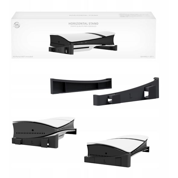 Podstawka Stojak Stand Poziomy na Konsolę Sony PlayStation 5 SLIM PS5 SLIM / JYS-P5189 / Czarny