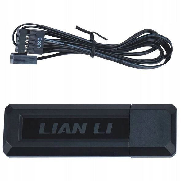 Wentylator Lian Li UNI FAN CL Wireless ARGB PWM 120mm Black 3 sztuki i kontroler (12CL1W3B)