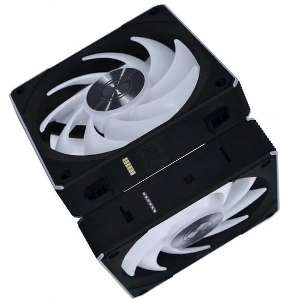 Wentylator Lian Li UNI FAN CL Wireless ARGB PWM 120mm Black 3 sztuki i kontroler (12CL1W3B)
