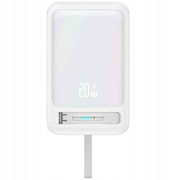 Powerbank USAMS XM Series CD219 10000mAh Magnetic Wireless biały