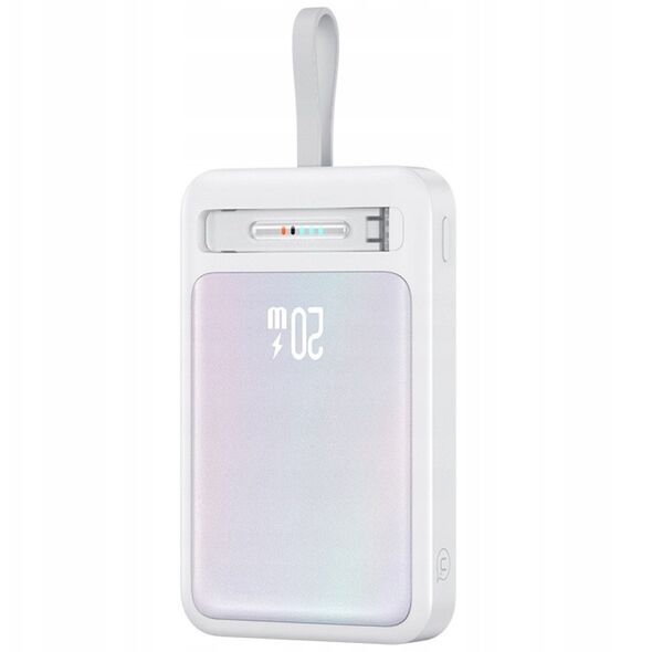 Powerbank USAMS XM Series CD219 10000mAh Magnetic Wireless biały