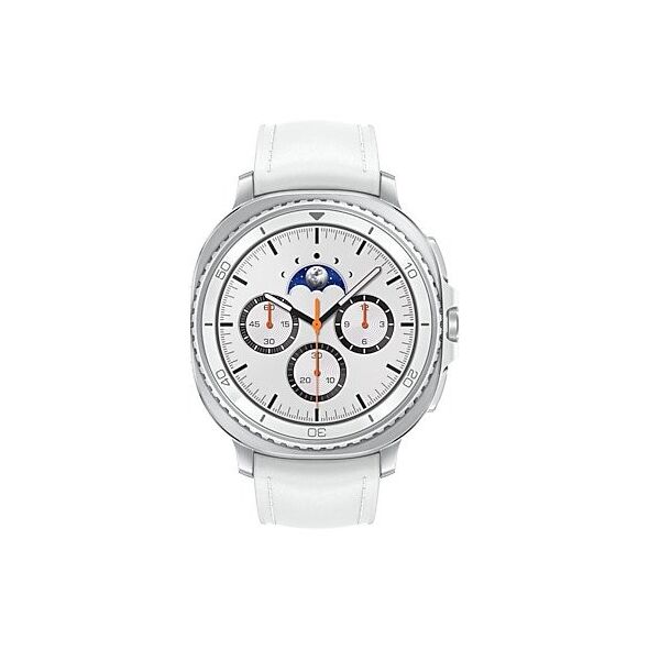 Samsung Galaxy Watch 8 Classic 3,3 cm (1.3") AMOLED 46 mm Cyfrowy 438 x 438 px Ekran dotykowy 4G Srebrny Wi-Fi GPS