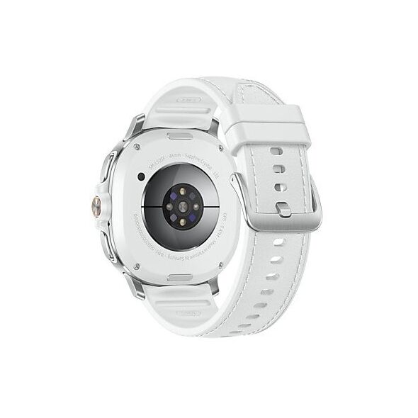 Samsung Galaxy Watch 8 Classic 3,3 cm (1.3") AMOLED 46 mm Cyfrowy 438 x 438 px Ekran dotykowy 4G Srebrny Wi-Fi GPS