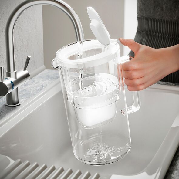 Κανάτα φίλτρου νερού Aquaphor Maxfor+, 2.5l, γυαλί