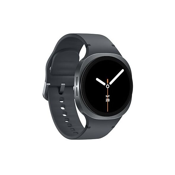 Samsung Galaxy Watch 8 3,81 cm (1.5") AMOLED 40 mm Cyfrowy 480 x 480 px Ekran dotykowy 4G Grafitowy Wi-Fi GPS
