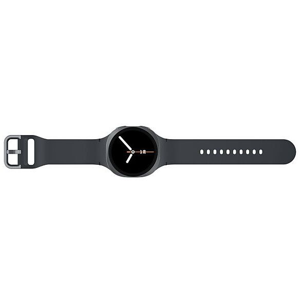 Samsung Galaxy Watch 8 3,81 cm (1.5") AMOLED 40 mm Cyfrowy 480 x 480 px Ekran dotykowy 4G Grafitowy Wi-Fi GPS