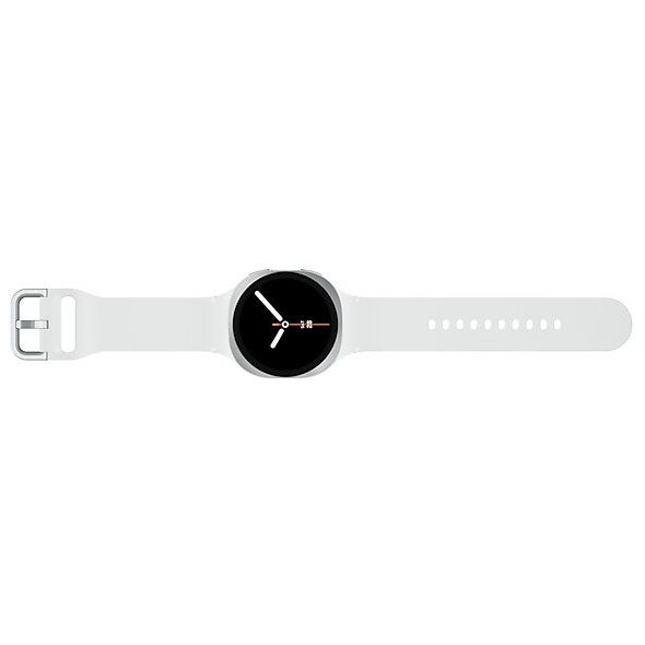Samsung Galaxy Watch 8 3,81 cm (1.5") AMOLED 40 mm Cyfrowy 480 x 480 px Ekran dotykowy 4G Srebrny Wi-Fi GPS
